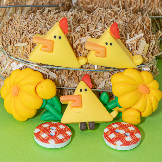 Chicken Resin Craft Embellishments