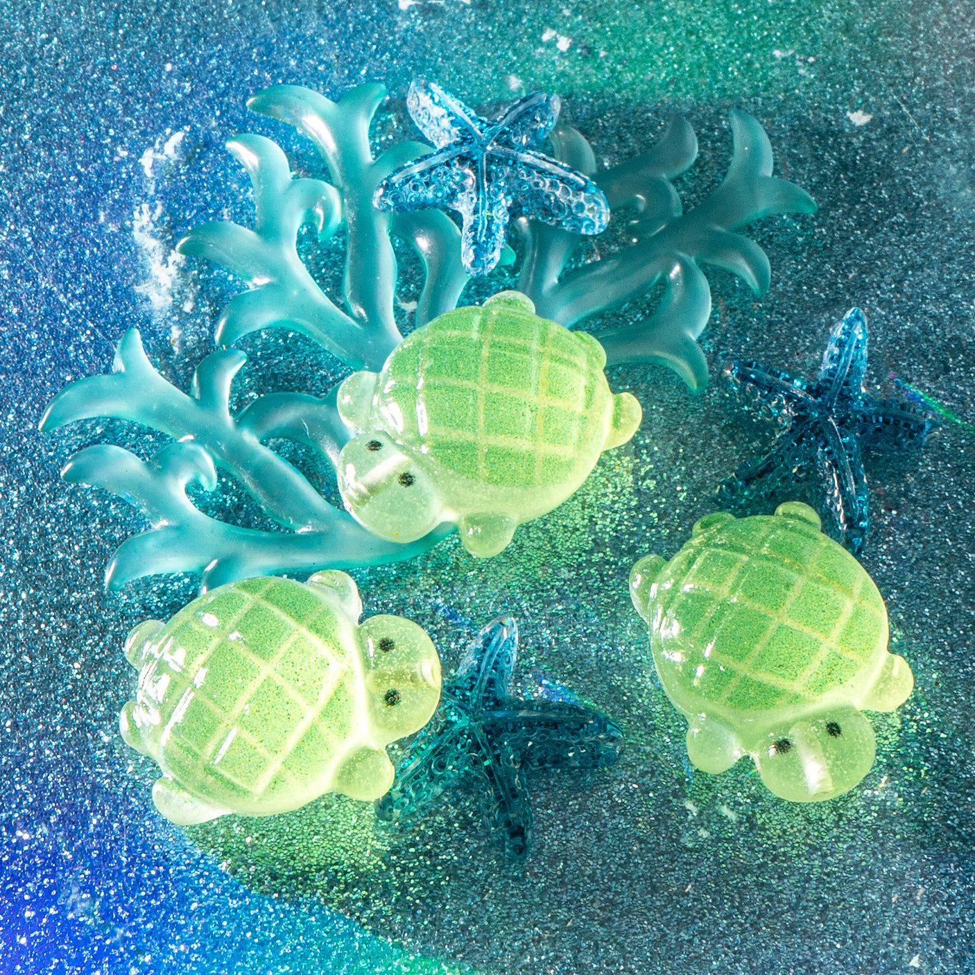 Coastal Reef Charm Embellishment Mix