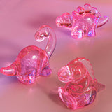 Transparent Plastic Dino Trio Sets