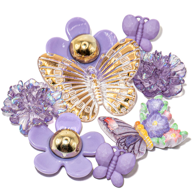 Enchanted Twilight Floral Embellishments