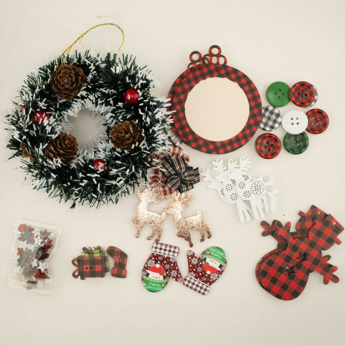 Cozy Country Christmas DIY Craft Assortment