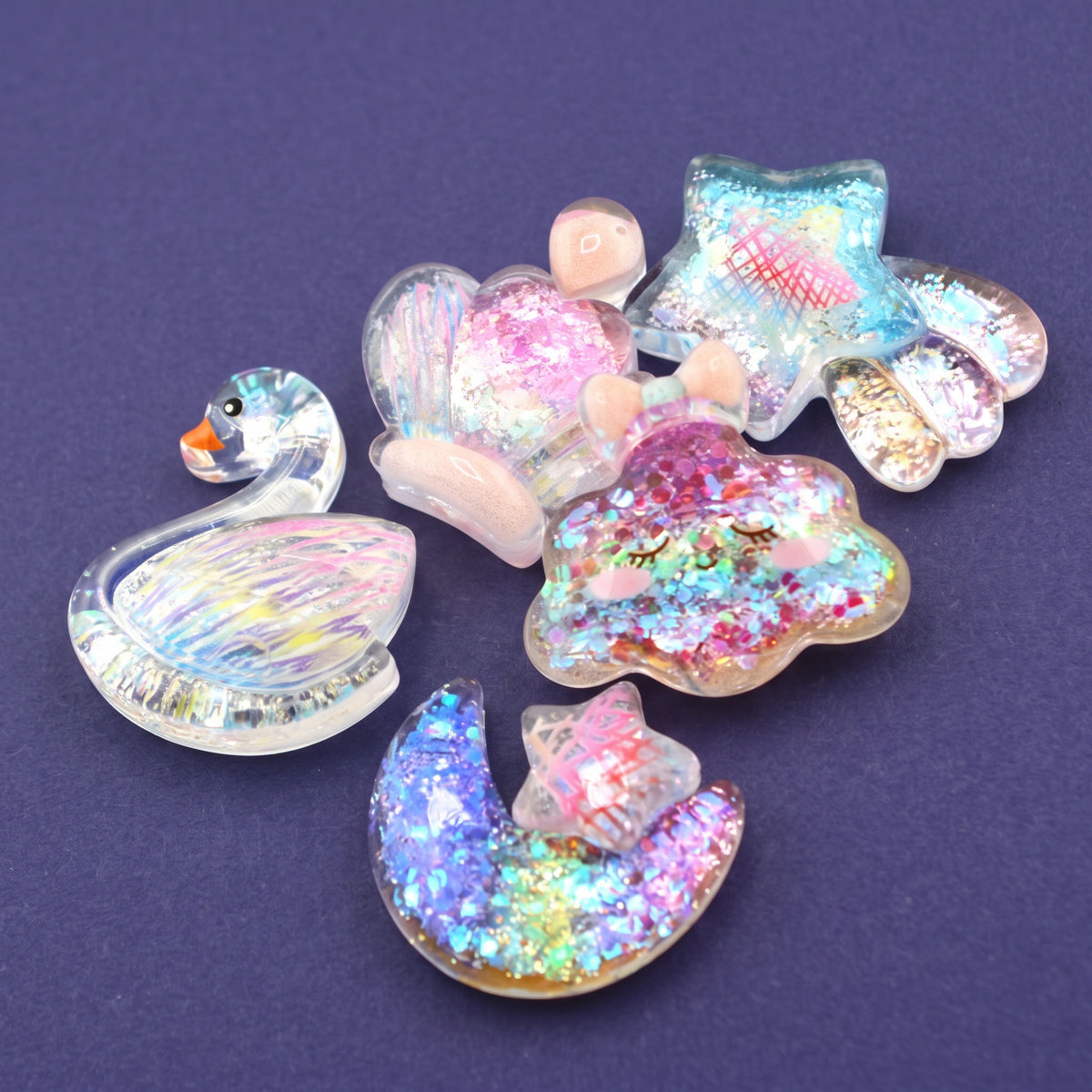 Rainbow Dream Pearlized Craft Embellishments