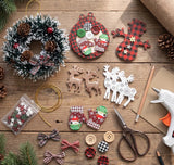 Cozy Country Christmas DIY Craft Assortment
