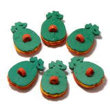 Glitter Pumpkins Holiday Halloween Themed Buttons