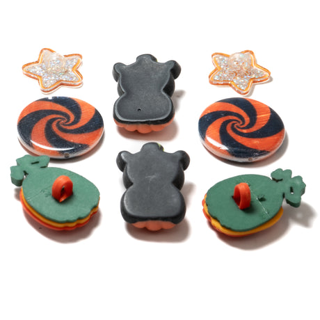 Halloween Kittens Holiday Themed Buttons