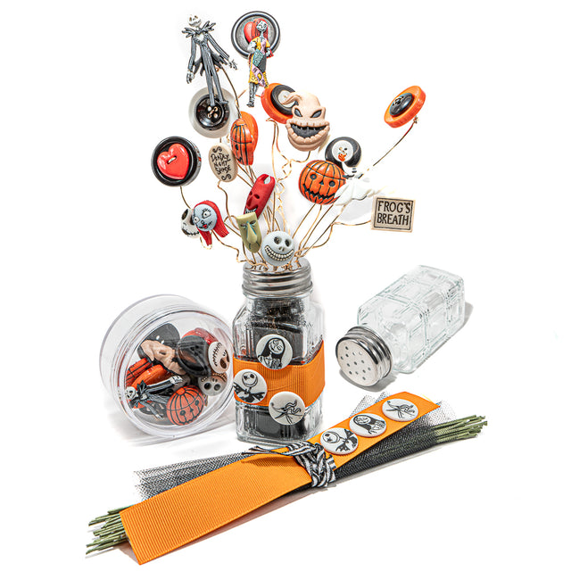 Nightmare Button Bouquet DIY Kit