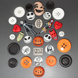 Nightmare Spool Halloween Button Bouquet Kit