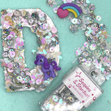 Sequins and Stardust Bead Shakers in Winter Crystal