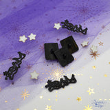 I Put A Spell On You Magic Witchy Flat Back Shank Buttons