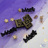 I Put A Spell On You Magic Witchy Flat Back Shank Buttons