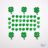I Wish You A Happy St. Patrick's Day Shamrock Buttons