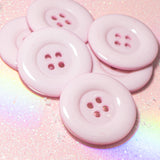 Big Button Light Pink 33mm 4 Hole Buttons