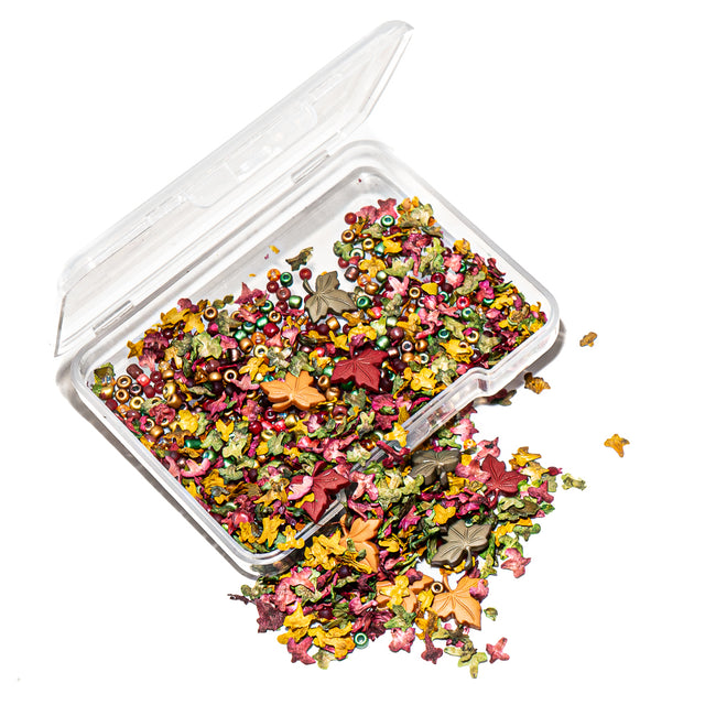 Sequin Shaker Embellishment Mix in Falling Leaves
