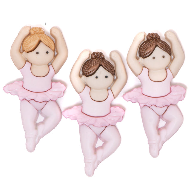 Little Ballerinas Dance Girl Embellishments
