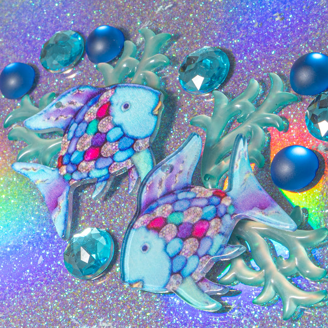 Magic Rainbow Fish Embellishment Mix