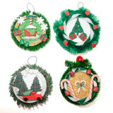 DIY Christmas Ornament Kit Metal Rings, 100+ pieces Makes 8 Ornaments