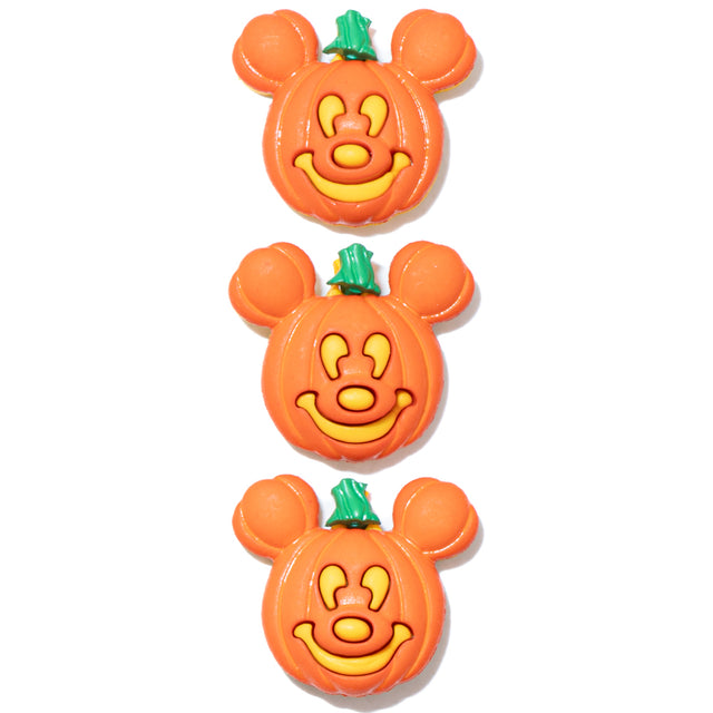 Mickey Pumpkin Button Singles Disney Halloween