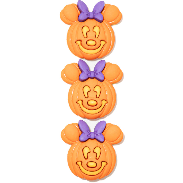 Minnie Pumpkin Button Singles Disney Halloween
