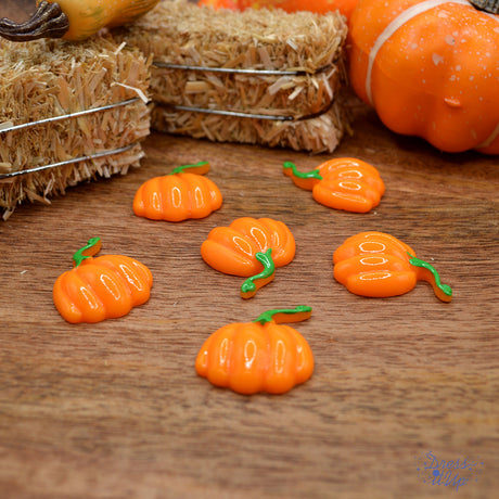 P For Pumpkin Orange Resin Seasonal Embellishments