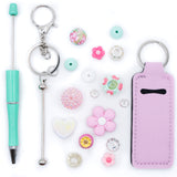 Bloom & Blush Beadable Pen & Keychain Kit