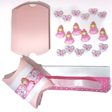 DIY Party Favor Kit in Pink Princess, 30 pieces