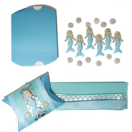 DIY Party Favor Kit in Mermaids, 36 pieces