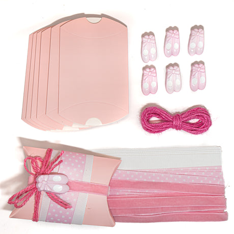 DIY Party Favor Kit in Ballerina Dancer, 30 pieces
