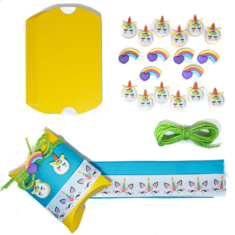 DIY Party Favor Kit in Sweet Unicorn, 36 pieces
