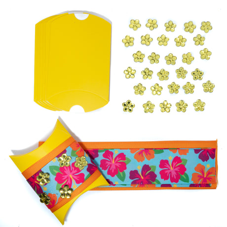 DIY Party Favor Kit in Tropical Bloom, 42 pieces