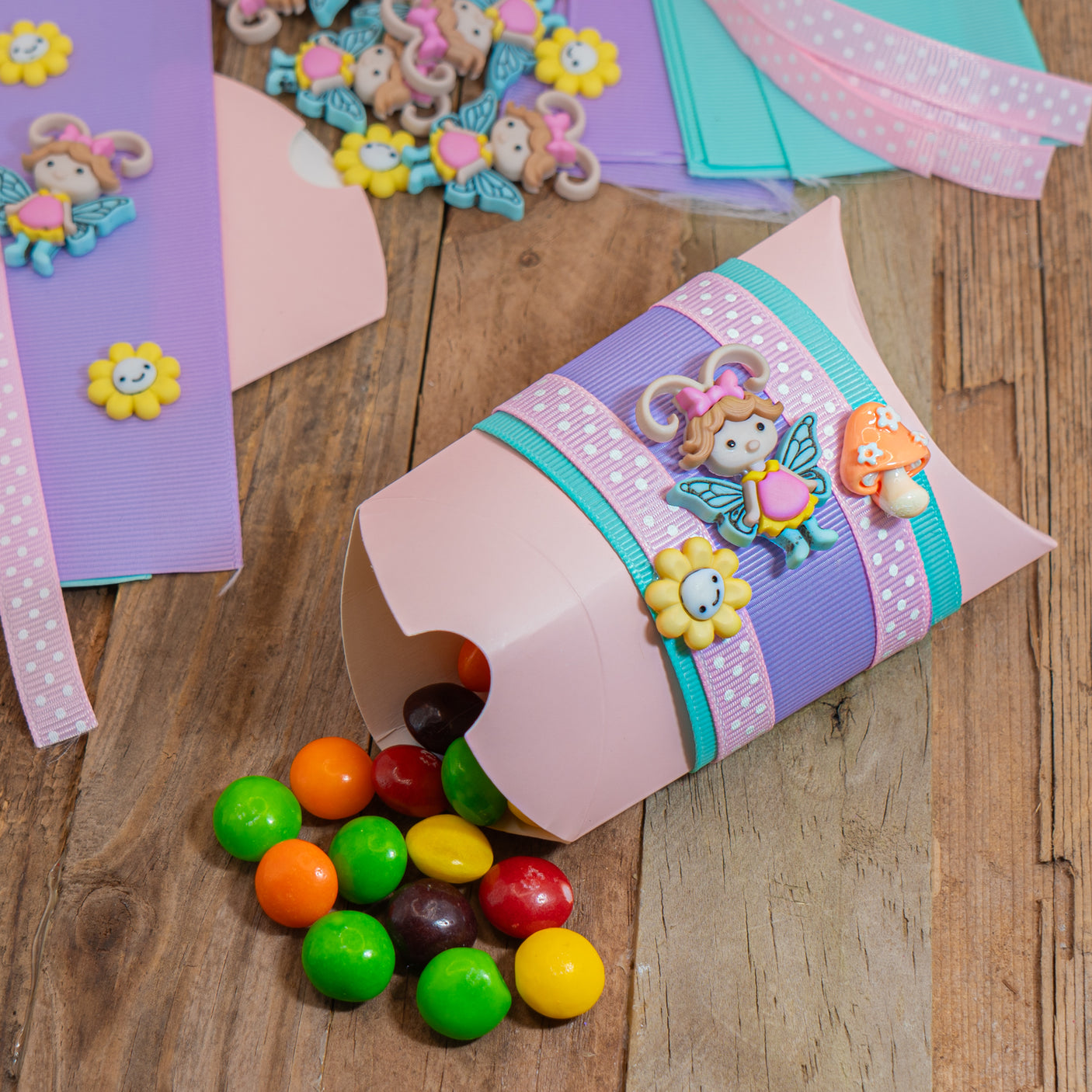 DIY Party Favor Kit in Enchanted Fairy, 42 Pieces