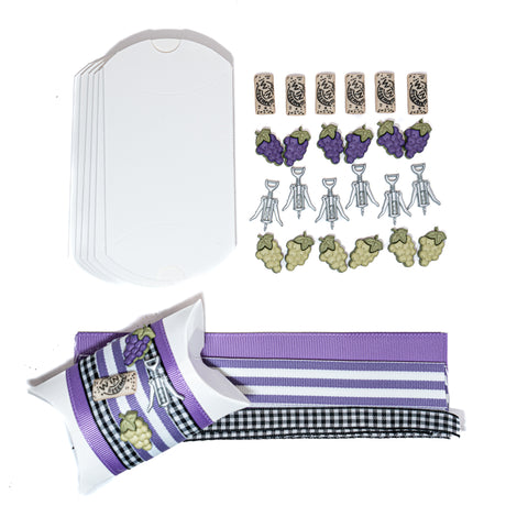 DIY Party Favor Kit in Vineyard Soirée, 48 pieces