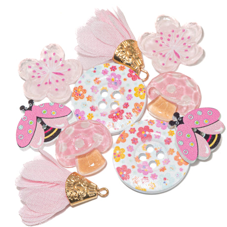 Pink Garden Party Embellishment Pack