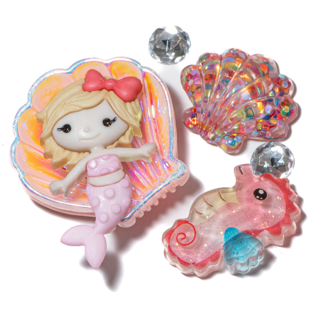 Pink Mermaid Dreams Craft Embellishment Pack