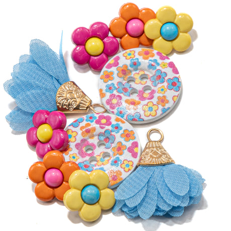 Pop Of Color Blooms Embellishment Pack