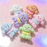 Pretty Poodles Resin Embellishments