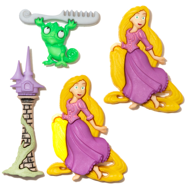 Disney Rapunzel Buttons