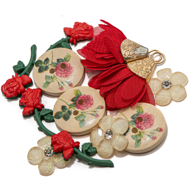 Rose Rouge Embellishment Pack