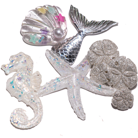 Sea Sparkle Craft Embellishment Pack
