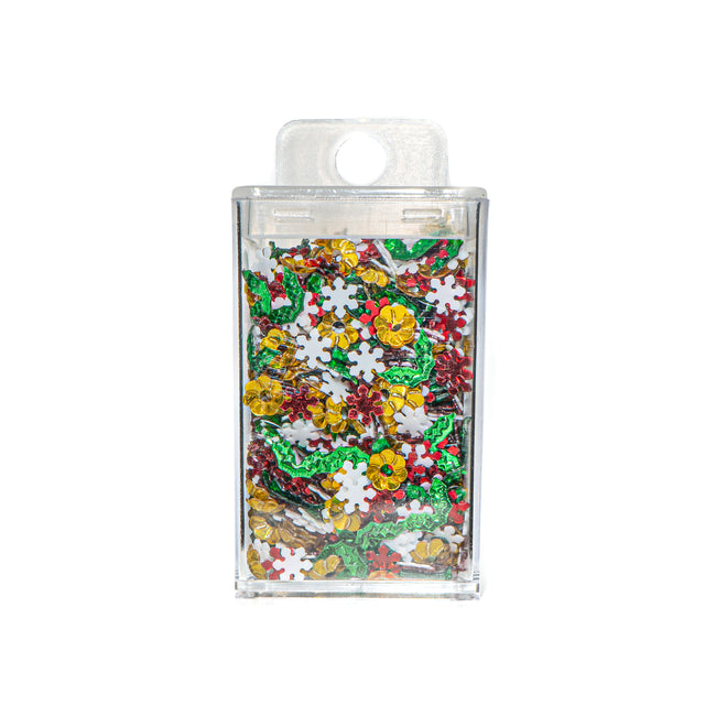 Sequins and Stardust Bead Shakers in Winter Melody