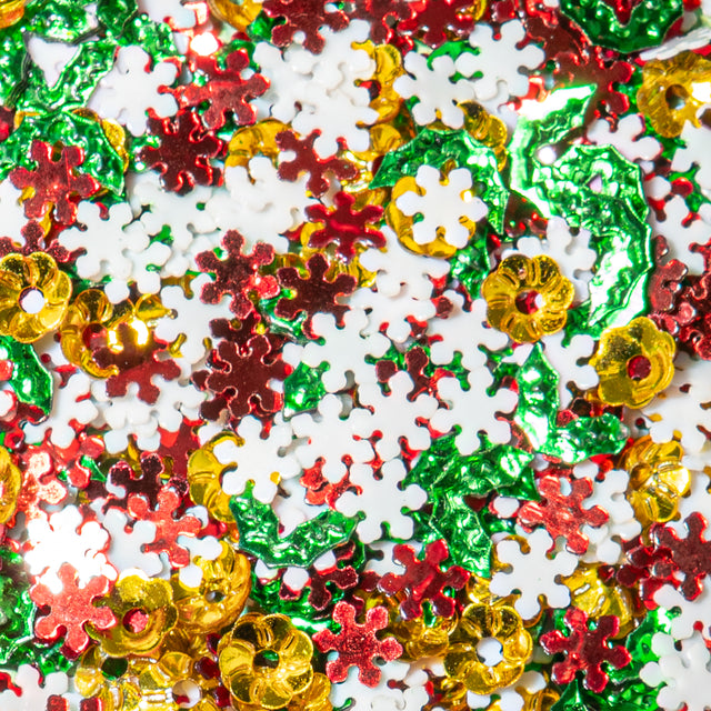 Sequins and Stardust Bead Shakers in Winter Melody