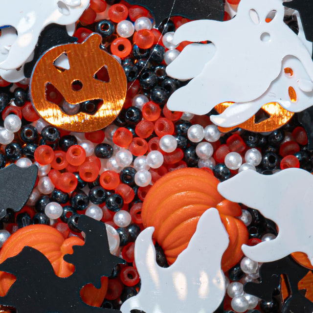 Sequin Shaker Embellishment Mix In Classic Halloween