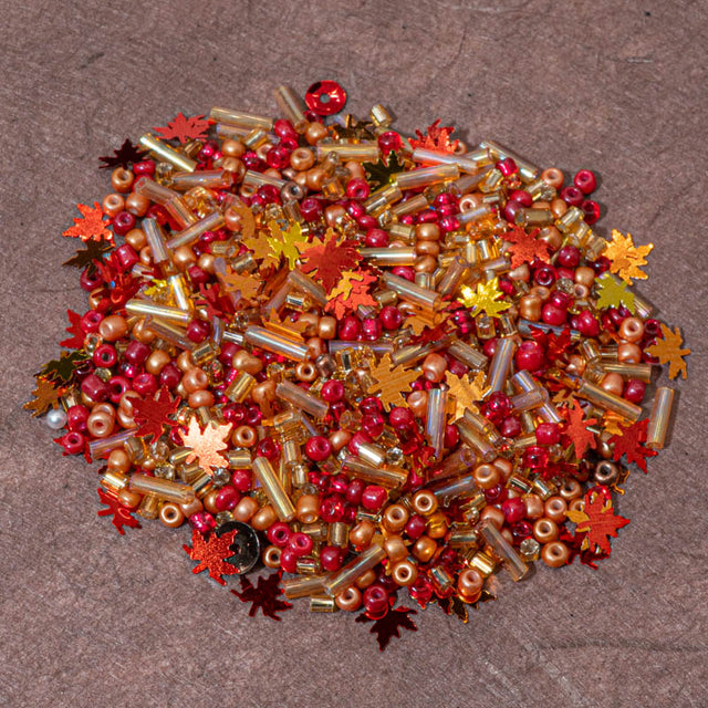 Sequin Shaker Embellishment Mix In Pumpkin Spice