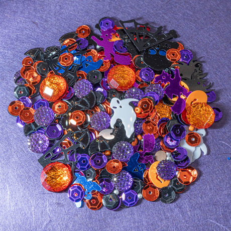 Sequin Shaker Embellishment Mix In A Ghoul Time