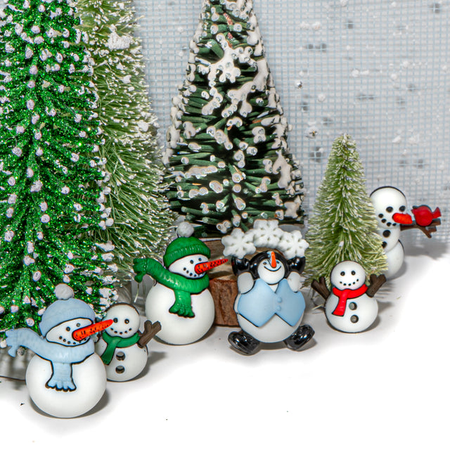 Snowman Party Super Value Pack, 18pcs Outdoor Winter Inspired Embellishments