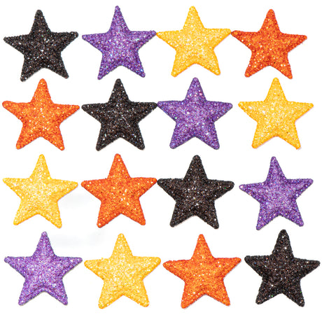 Spooky Stars Glitter Halloween Color Inspired Embellishments