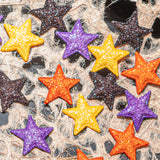 Spooky Stars Glitter Halloween Color Inspired Embellishments