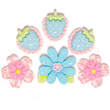 Strawberry Blooms in Blue Embellishment Mix
