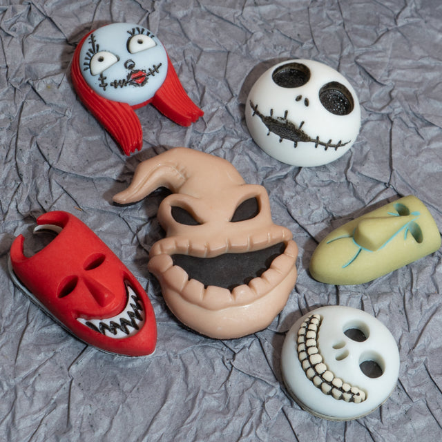Nightmare Before Christmas Masks Disney Buttons