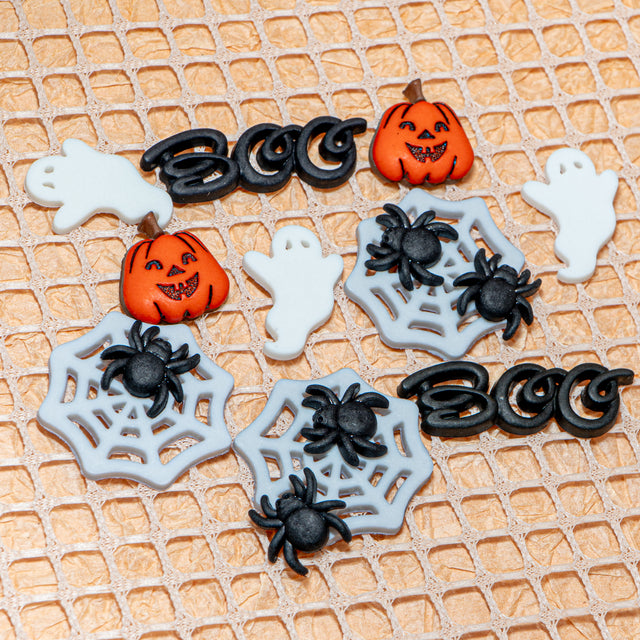 Things That Go Boo! Halloween Holiday Themed Embellishments