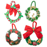DIY Christmas Ornament Kit Wood Rings, 100+ pieces Makes 8 Ornaments